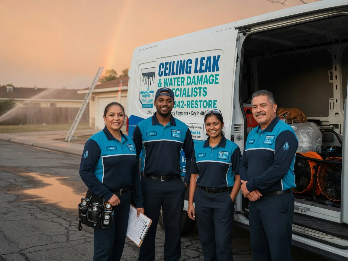 Ceiling Leak Cleanup company in Jacksonville, OH
